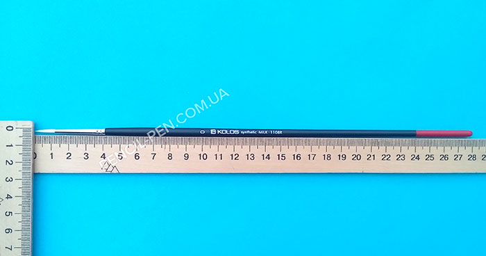 фото Кисть синтетика круглая №0, серия MILK 1108 R, KOLOS