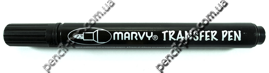 фото Маркер для термічного перенесення на тканину Transfer Pen, Чорний 96721010 Marvy d:1,5мм.