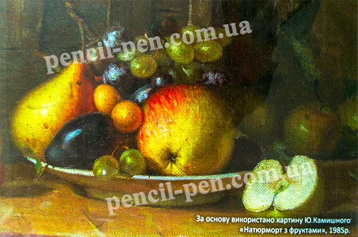 фото Раскраска на холсте с контуром 