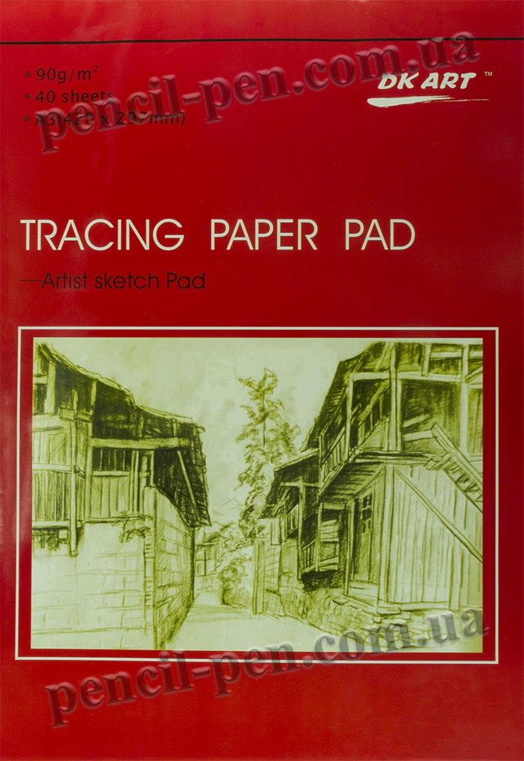 фото Склейка кальки А3 90г/м2, 40 арк 16K5201 D.K.ART & CRAFT