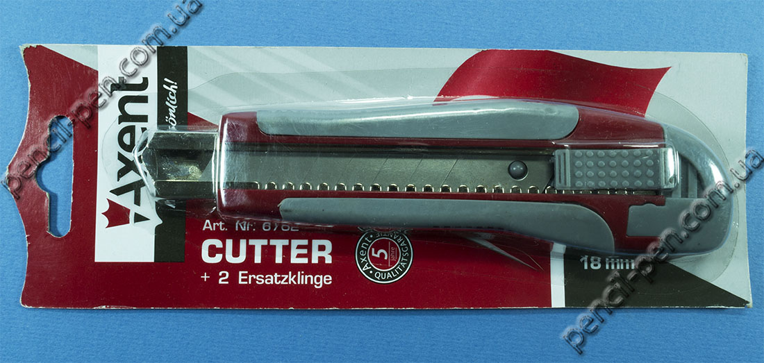 фото Нож универсальный с 2 запасными лезвиями, 18 мм 6702 AXENT, Германи...