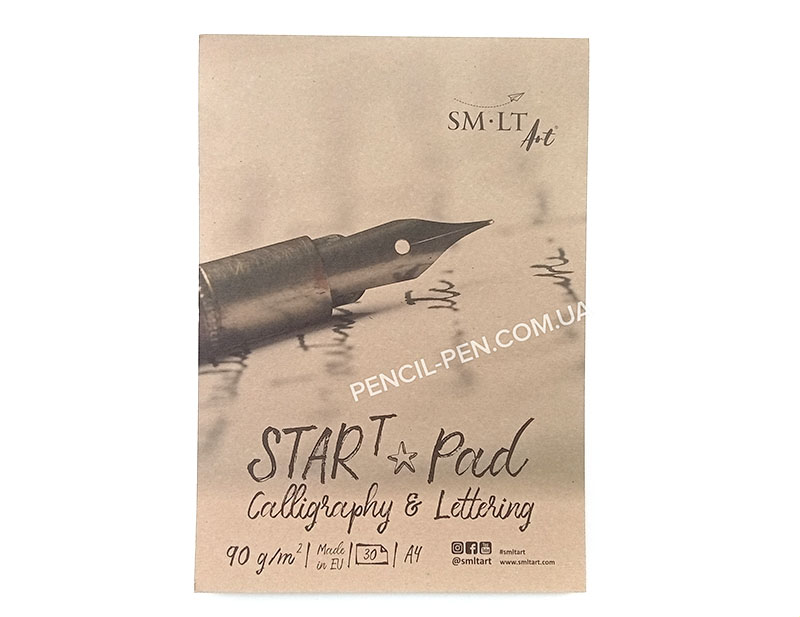 фото Склейка для каліграфії та літтерингу STAR T А4 30 арк. 90г/м2, KDS-30 Smiltainis