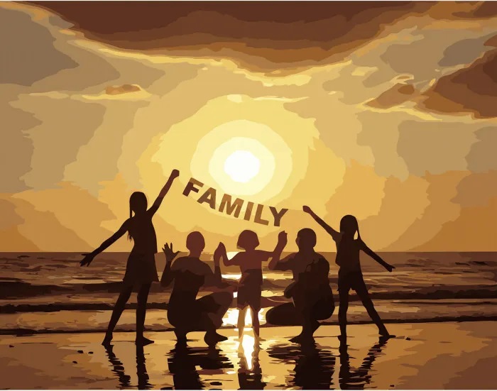 фото Картина по номерам FAMILY,VA-2658 Strateg